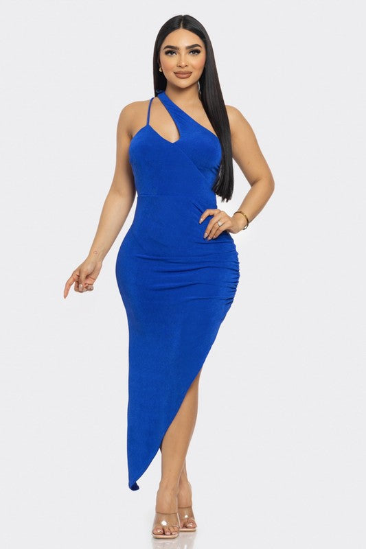 asymmetrical hem bodycon dress SHEIN Lady Women's Sleeveless Wrap Fitted Asymmetrical Hem Mid-Length Dress Black Sparkle Club Bodycon Party Women Glitter