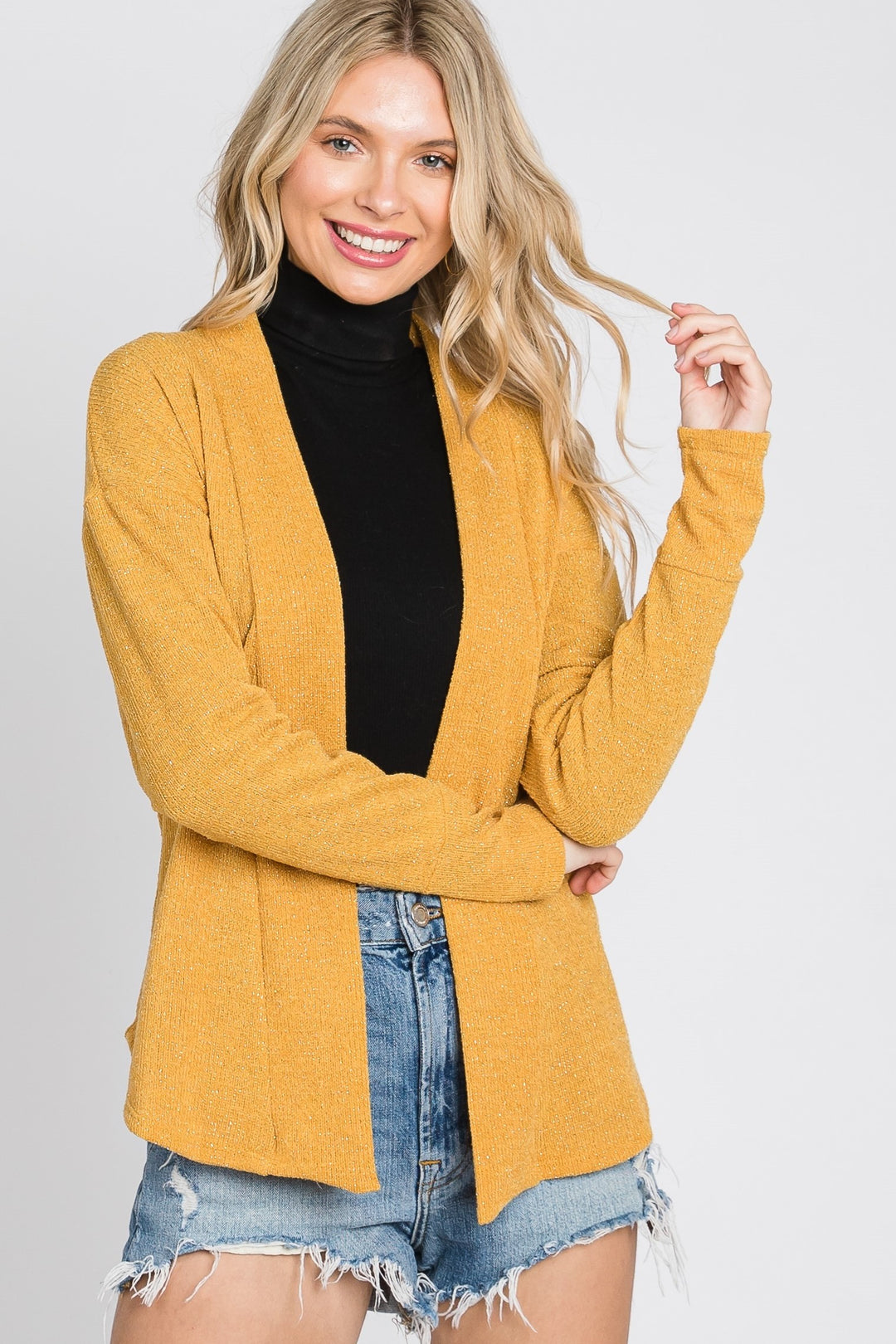 BOHO OPEN NECK LONG SLEEVES CARDIGAN SOIN2058C