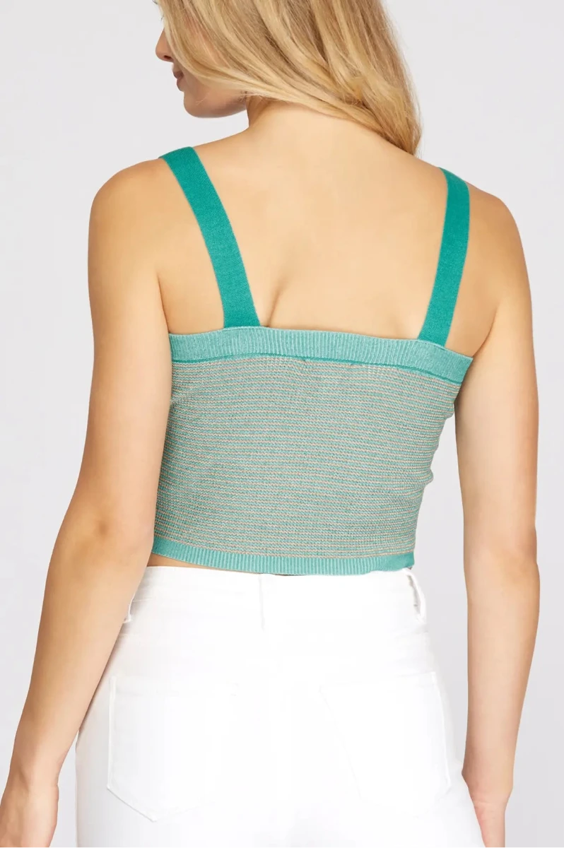CAMI SWEATER KNIT TOP