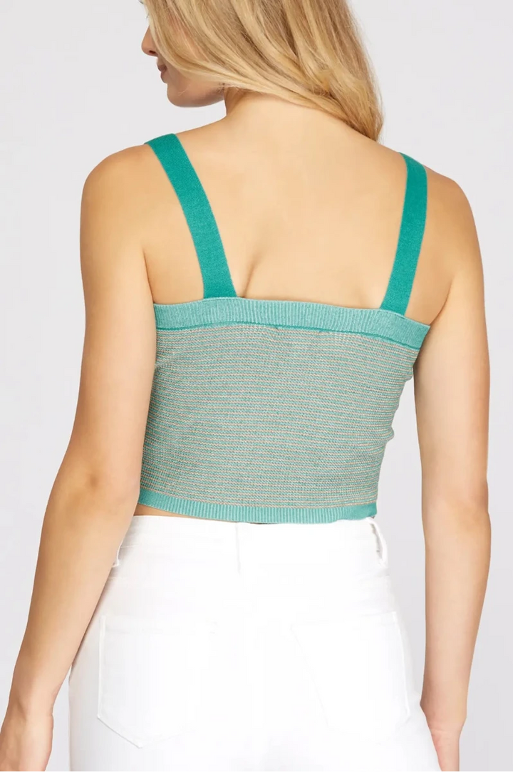 CAMI SWEATER KNIT TOP