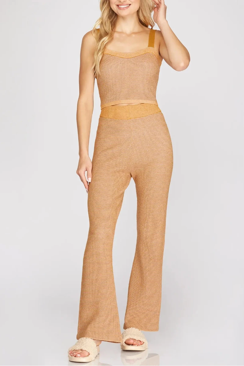 CAMI SWEATER KNIT TOP