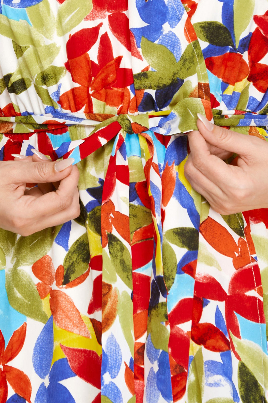 JADE GREEN FLORAL RUFFLED WRAP HEM PLUS SIZE MAXI DRESS