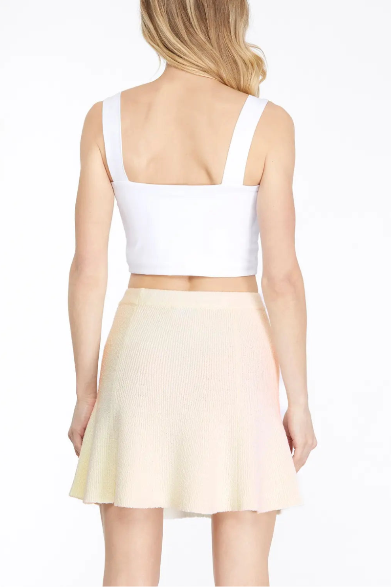 FLARED SWEATER MINI SKIRT-SKSY6150