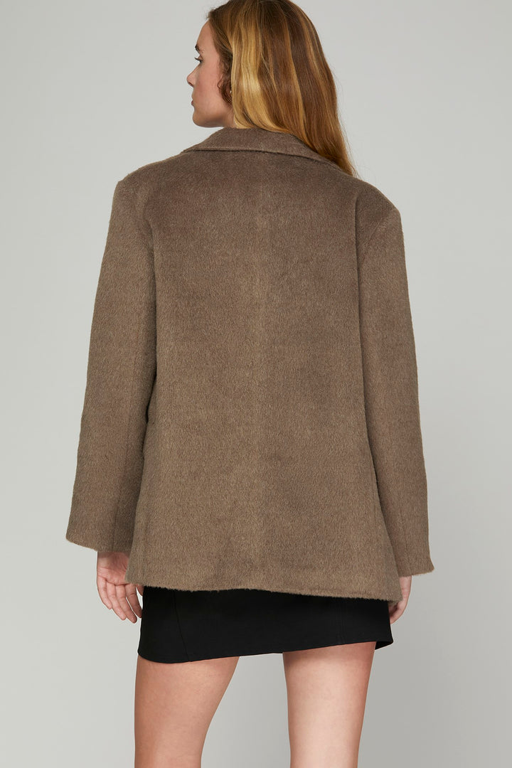 SINGLE BREASTED WINTER BLAZER