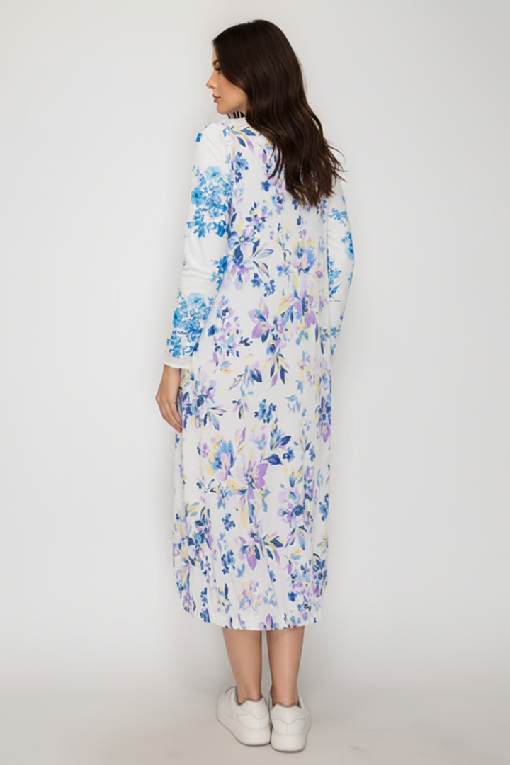 SLEEVELESS OVERALL MIDI DRESS