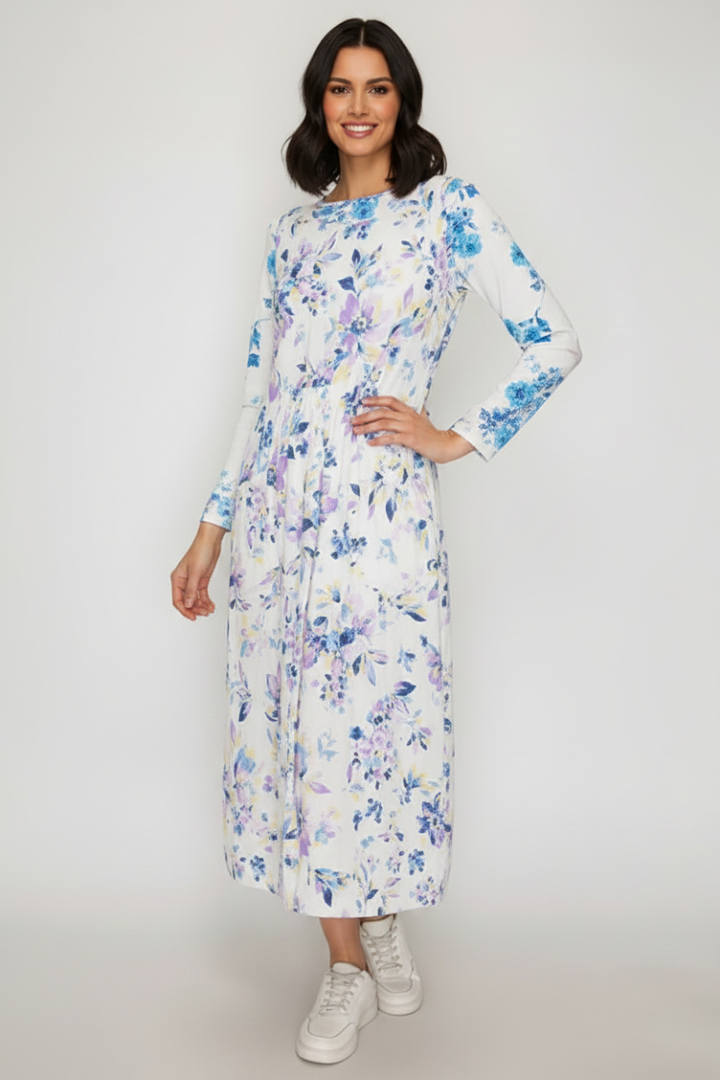 PLUS SIZE SLEEVELESS OVERALL MIDI DRESS