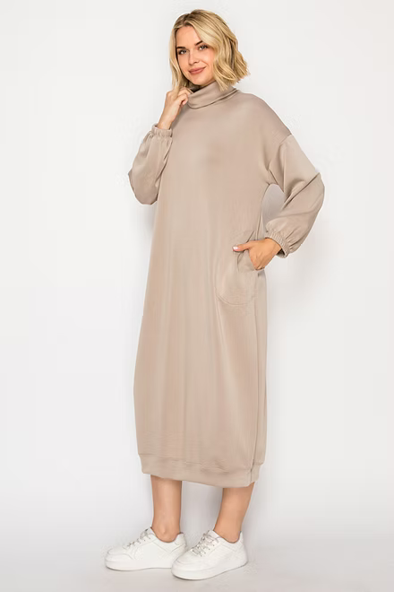 EFFORTLESSLY CHIC LOUNGE DRESS