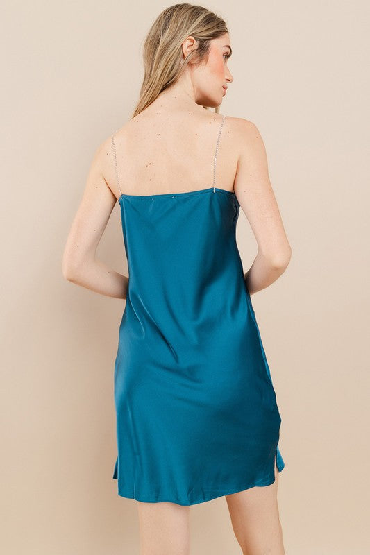 SAPPHIRE TUBE MINI DRESS WITH IRRESISTIBLE STYLE DIU517621