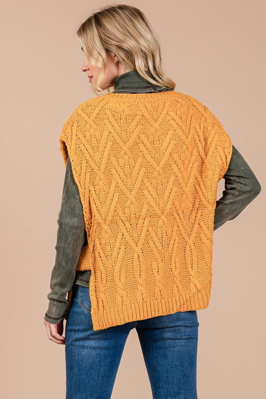 COZY SWEATRE VEST TIS122821