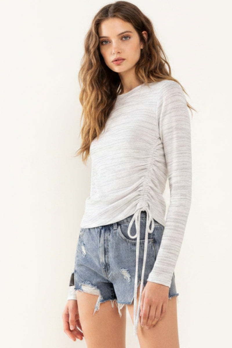 SIDE RUCHED TOP TN13108SA-