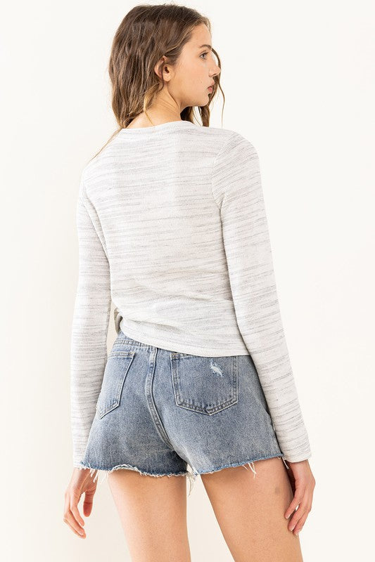 SIDE RUCHED TOP TN13108SA