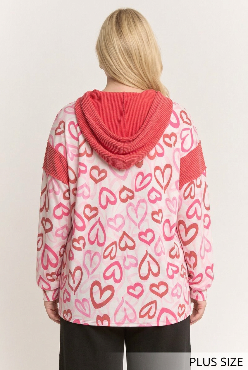 Curvier plus-size full-back studio view with PLUS SIZE label