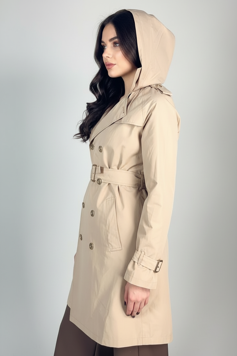 LONG SLEEVE BUTTON DOWN JACKET-WBT11136XL