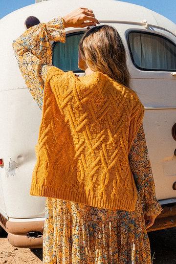 COZY SWEATRE VEST TIS122821