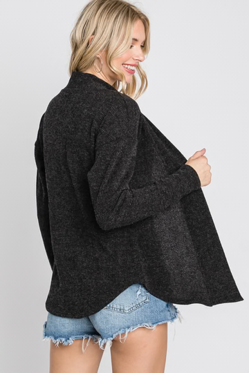 BOHO OPEN NECK LONG SLEEVES CARDIGAN SOIN2058C