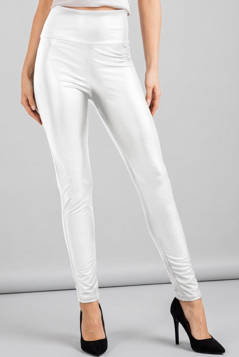 FAUX LEATHER SLIM FIT LEGGINGS HMSP1060