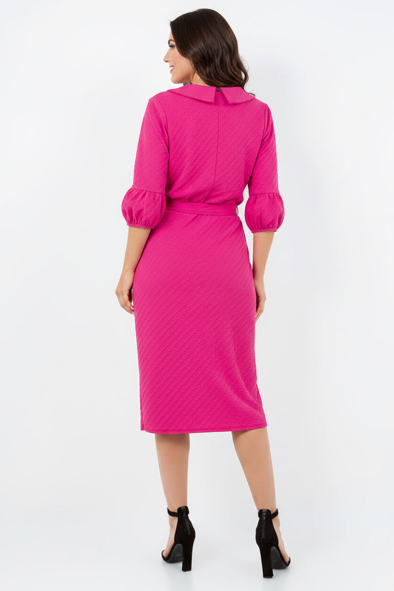 PLUS SIZE PENCIL MIDI SKIRT F5876