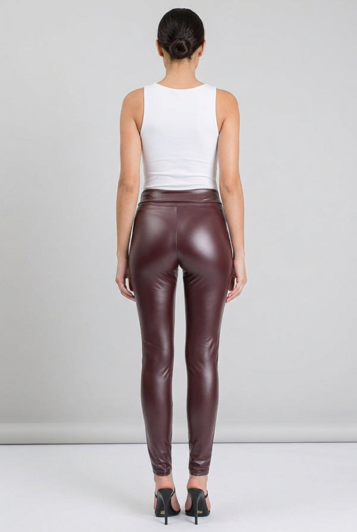 FAUX LEATHER SLIM FIT LEGGINGS HMSP1060