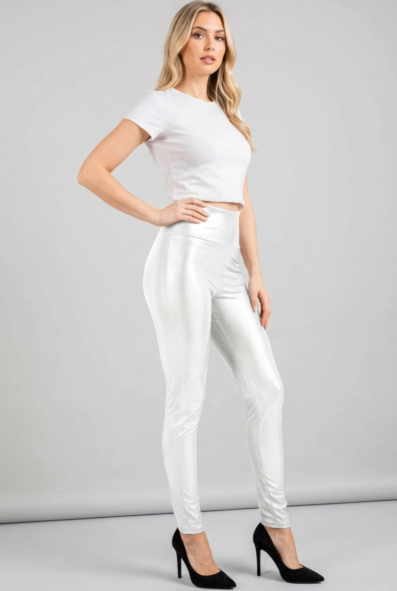 FAUX LEATHER SLIM FIT LEGGINGS HMSP1060