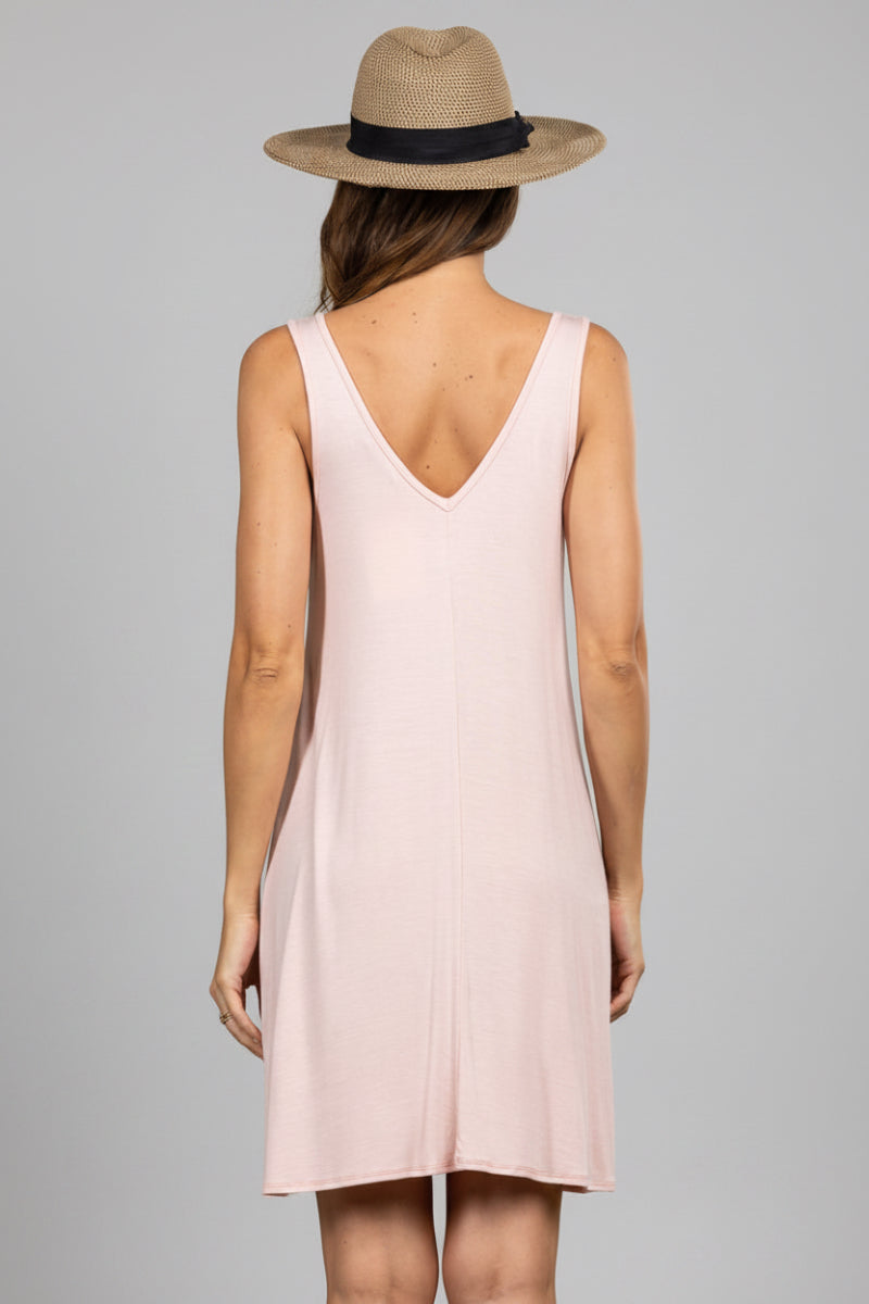 NEON  ORANGE SILHOUETTE MINI DRESS D7388-