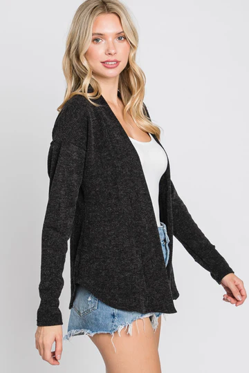 BOHO OPEN NECK LONG SLEEVES CARDIGAN SOIN2058C