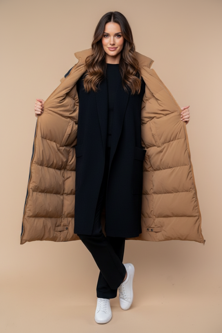 SLEEVELESS SOLID VLONG VEST WBT10460XL