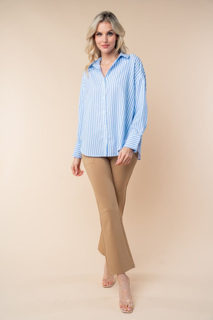 HIGH WAISTED SOLID KNIT PANTS