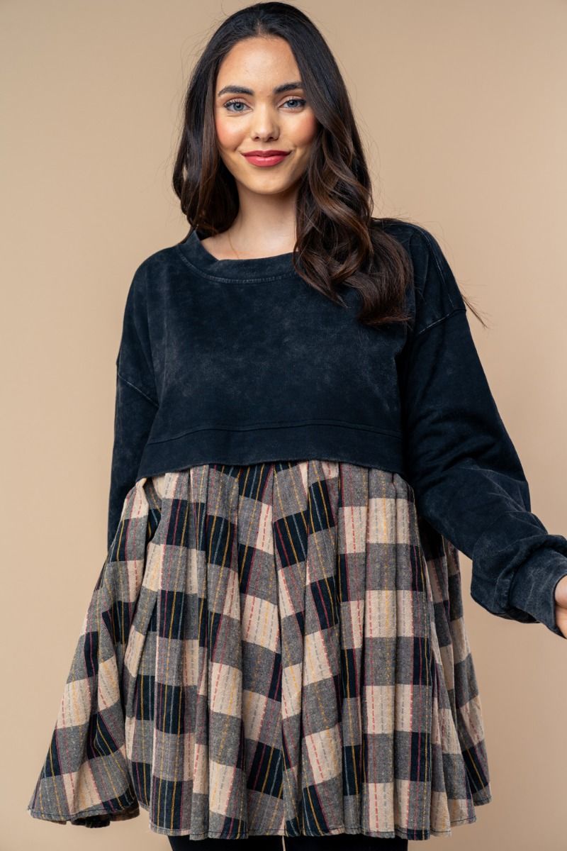 LONG SLEEVE TUNIC TOP