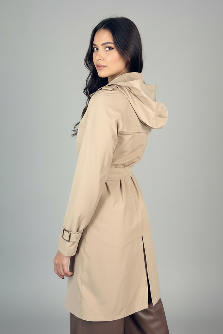 LONG SLEEVE BUTTON DOWN JACKET-WBT11136XL