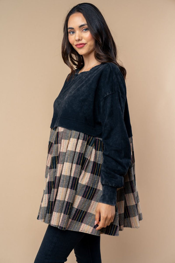 LONG SLEEVE TUNIC TOP