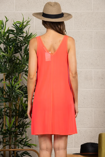 SILHOUETTE MINI DRESS D7388