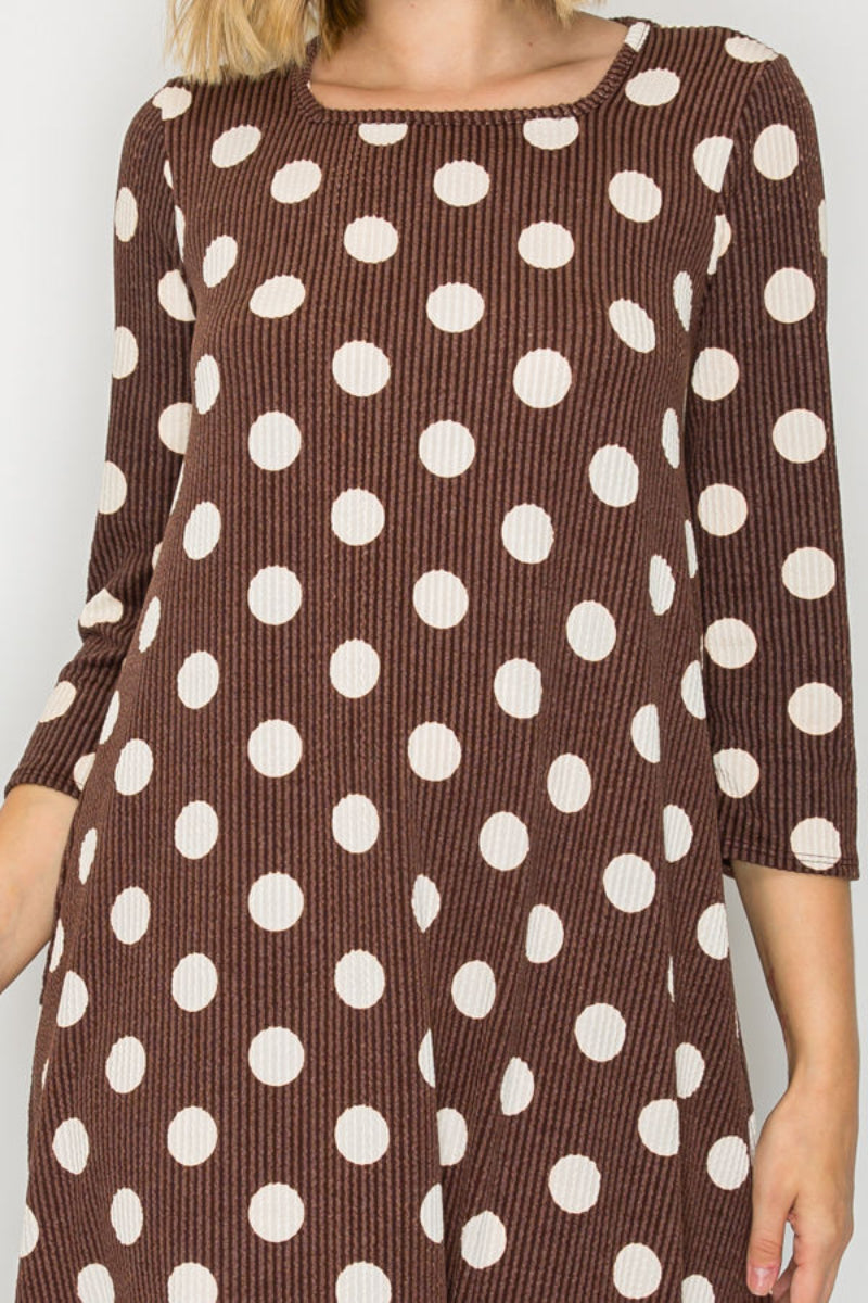 A-LINE SQUARE NECK PLUS SIZE MIDI DRESS-SHVL5944-UR
