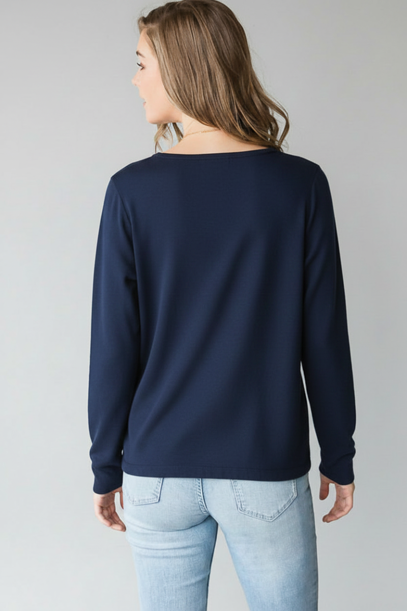 LONG SLEEVE OPEN BLAZER TOP HMEJ6702