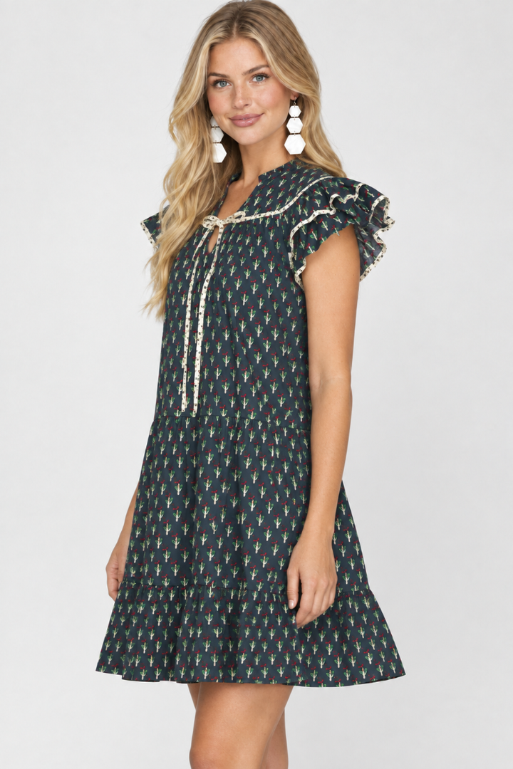 Product photo, blonde model, side pose face forward, studio background