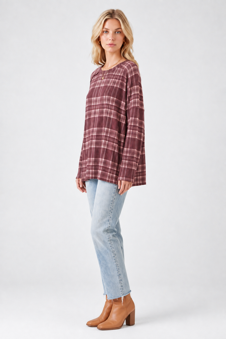 Product photo, side pose face forward