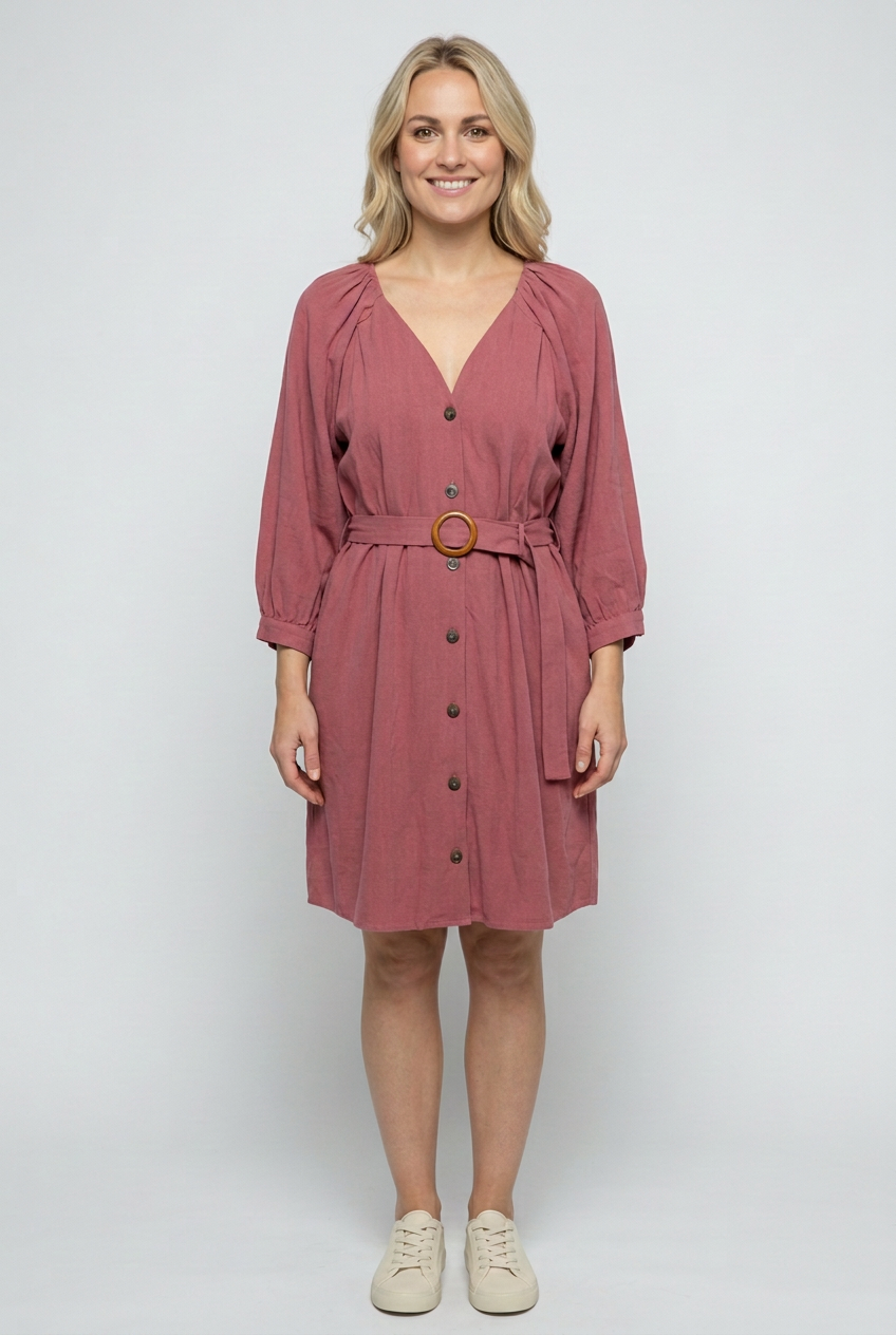 Rose dress model with a new face