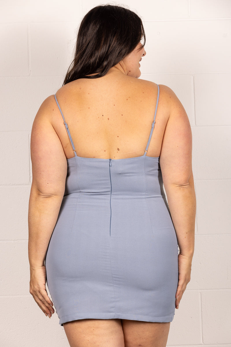 gray plus size mini dress Plus Size Mini Dresses | Short, White, Black
