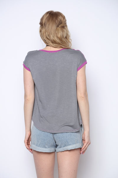 AND GREY SLEEVE-LESS ALTHETIC TOP-1944